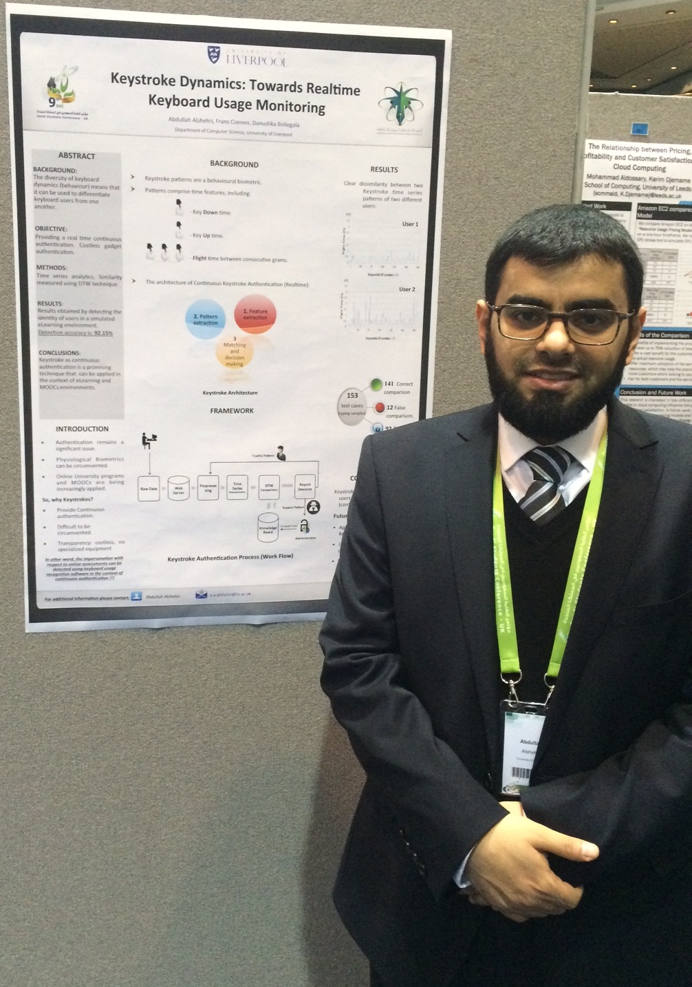 Liverpool PhD Abdullah Alshehri At SSC9 at SSC9