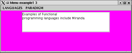 MENU TO TEXT AREA GUI 2