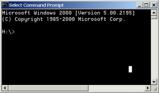 COMMAND PROMPT WINDOW